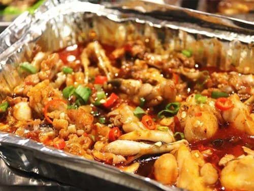 柞水锡纸牛蛙